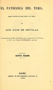 Tapa de El patriarca del Turia