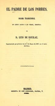 Tapa de El padre de los pobres