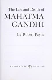 Tapa de The life and death of Mahatma Gandhi