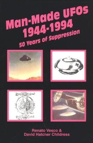 Tapa de Man-made UFOs 1944-1994