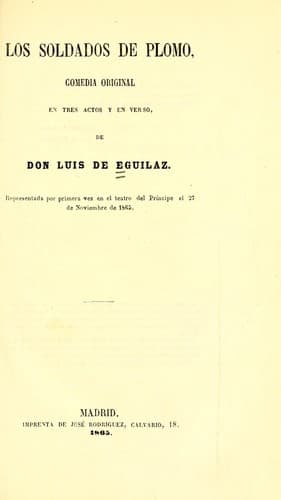 Tapa de Los soldados de plomo