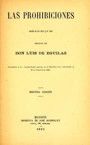Tapa de Las prohibiciones
