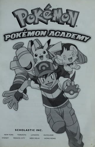 Tapa de Pokémon Academy