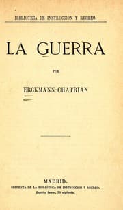 Tapa de La guerra