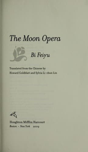 Tapa de The moon opera