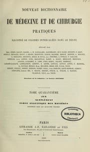 Tapa de Nouveau dictionnaire de medecine et de chirurgie pratiques