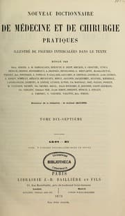 Tapa de Nouveau dictionnaire de medecine et de chirurgie pratiques