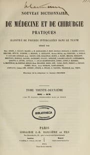Tapa de Nouveau dictionnaire de medecine et de chirurgie pratiques