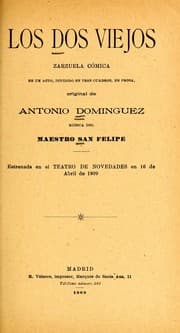 Tapa de Los dos viejos