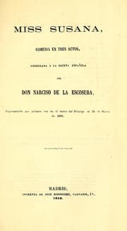 Tapa de Miss Susana