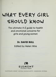 Tapa de What every girl should know