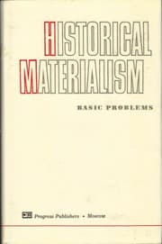 Tapa de Historical materialism