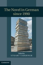 Tapa de The novel in German since 1990