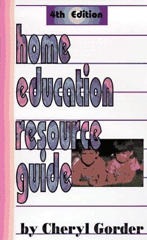 Tapa de Home education resource guide