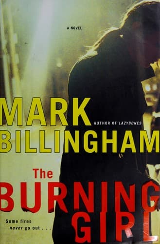 Tapa de The burning girl