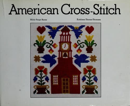 Tapa de American cross-stitch