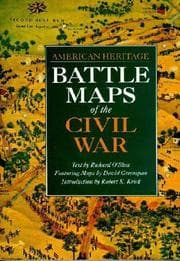Tapa de American Heritage battle maps of the Civil War