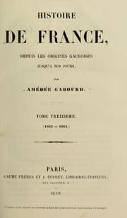 Tapa de Histoire de France, depuis les origines gauloises jusqu'à nos jours