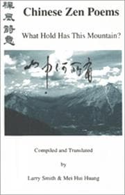Tapa de Chinese Zen poems
