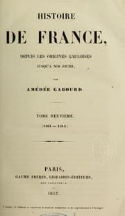Tapa de Histoire de France, depuis les origines gauloises jusqu'à nos jours