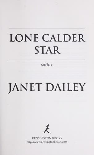 Tapa de Lone Calder star