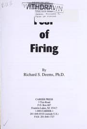 Tapa de Fear of firing