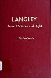 Tapa de Langley, man of science and flight