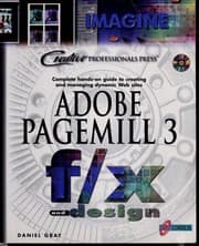 Tapa de Adobe pagemill f/x and design