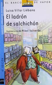 Tapa de El ladrón de salchichón