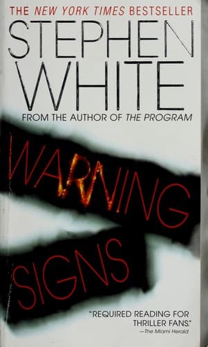 Tapa de Warning signs
