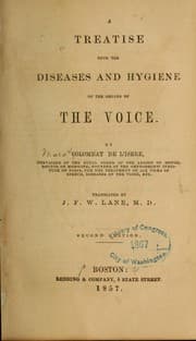 Tapa de A treatise upon the diseases and hygiene of the organs of the voice
