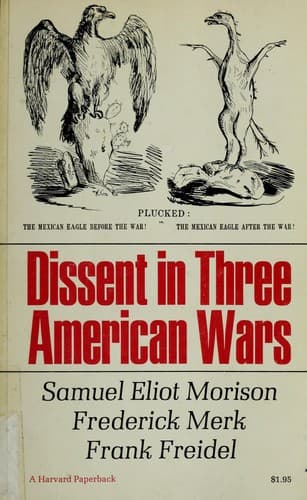 Tapa de Dissent in three American wars