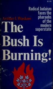 Tapa de The bush is burning! Radical Judaism faces the pharaohs of the modern superstate