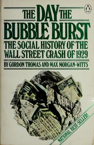 Tapa de The day the bubble burst