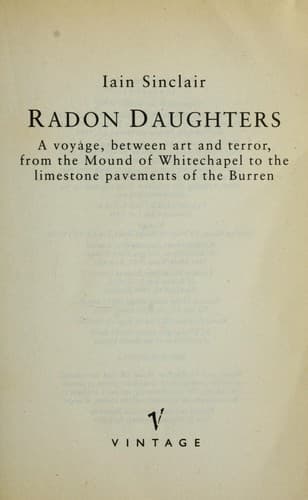 Tapa de Radon Daughters