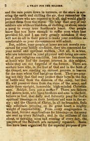 Tapa de A Tract for the soldier