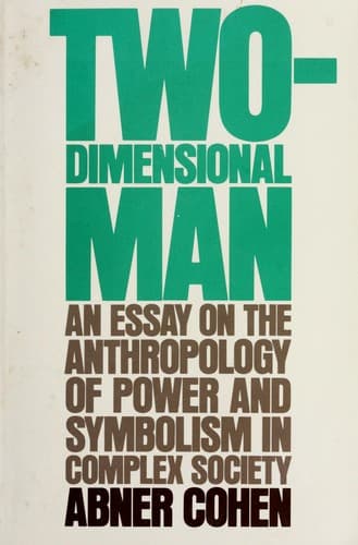Tapa de Two-dimensional man