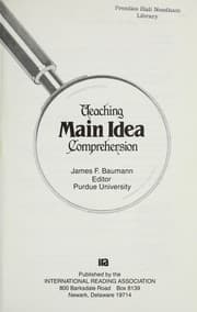 Tapa de Teaching main idea comprehension