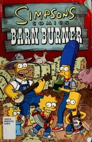 Tapa de Simpsons comics barn burner