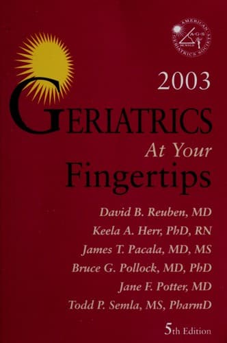 Tapa de Geriatrics at your fingertips