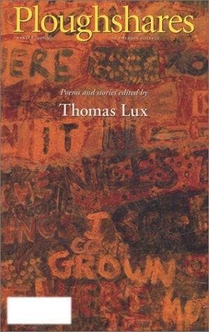 Tapa de Ploughshares Winter 1998-99