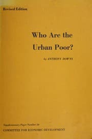 Tapa de Who are the urban poor?