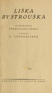 Tapa de Liška Bystrouška