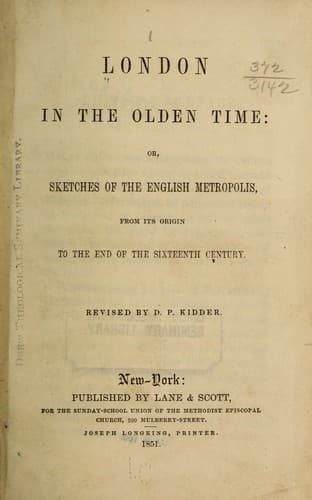 Tapa de London in the olden time