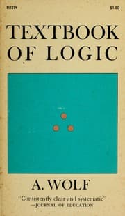 Tapa de Textbook of logic
