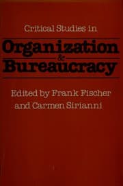 Tapa de Critical studies in organization and bureaucracy