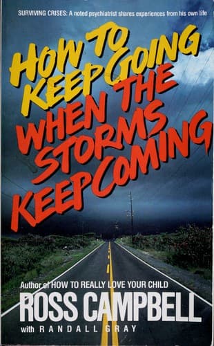Tapa de How to keep going when the storms keep coming