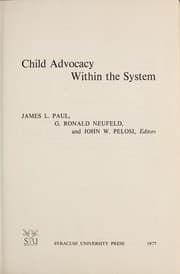 Tapa de Child advocacy within the system