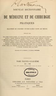 Tapa de Nouveau dictionnaire de medecine et de chirurgie pratiques
