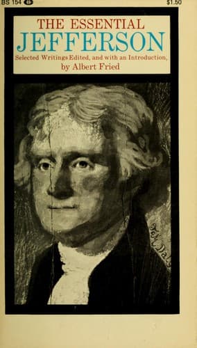 Tapa de The essential Jefferson